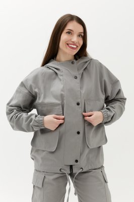 Жіноча демісезонна куртка G.A. PHILLIPA сірий 3040074 (XS) 3040074 фото