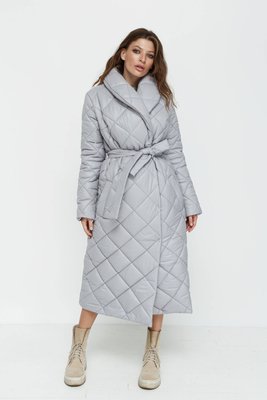 Жіноче пальто N.K. сірий 3281-c02 розпродаж (XL-2XL) 572988456 фото