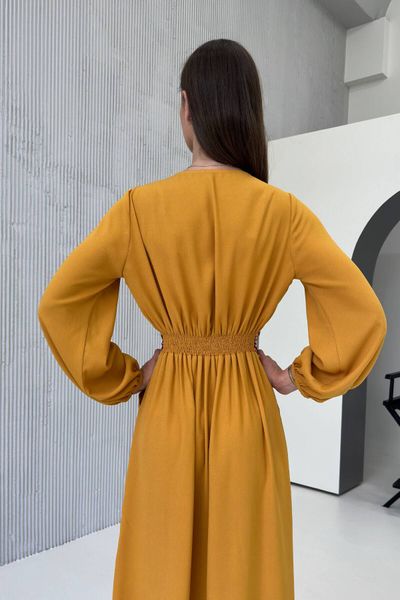 Жіноча сукня N.K гірчичний 3430-с01 (XL) 3430-с01 фото