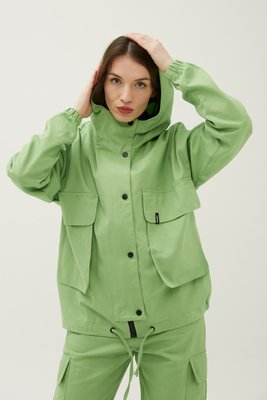 Жіноча демісезонна куртка G.A. PHILLIPA зелений 3040073 (XS) 3040073 фото