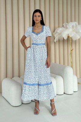 Жіноча сукня N.K. молочний принт 3525-c01 (S) 3525-c01 фото