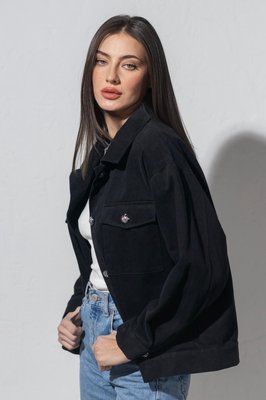 Жіночий джинсовий піджак Lavisio чорний 106-002 (42-44) 106-002 фото