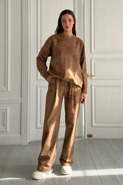 Жіночий костюм N.K. коричневий 3523-c03 (S) 3523-c03 фото