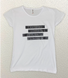 Жіноча Футболка HAZARD Charming gorgeous stylish women біла 211596 розпродаж (M (46))