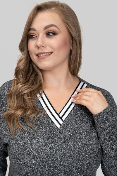 Жіноча сукня SIZE+ A.P. Лана сірий 102617 (52) 102617 фото