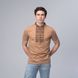 Чоловіча футболка-вишиванка M.S. 44-54 р. Тризуб бежевий M-44-S (S) M-44-S фото 5