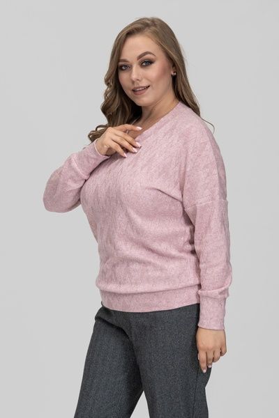 Жіночий светр SIZE+ A.P. Меліса сакура 102600 (50) 102600 фото