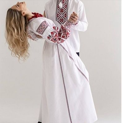 Жіноча вишита сукня A.L. Святкове білий 20080 (38) 582761855 фото