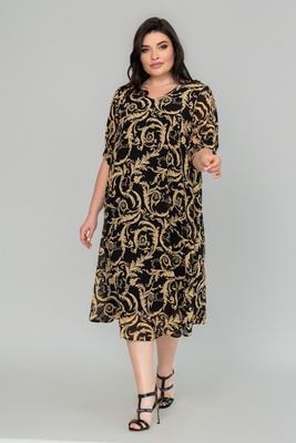 Жіноча сукня SIZE+ A.P. Джекі вензеля 101961 (56) 101961 фото