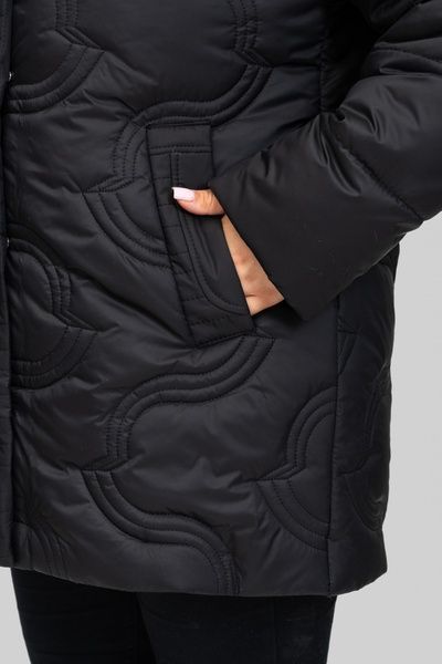 Жіноча куртка SIZE+ A.P. Марина чорний 102593 (52) 102593 фото