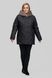 Жіноча куртка SIZE+ A.P. Марина чорний 102593 (52) 102593 фото 1