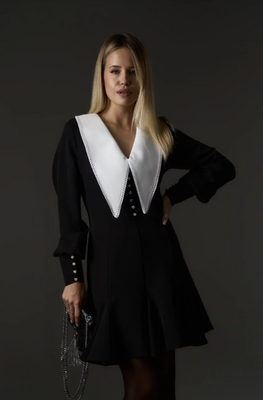 Жіноча дизайнерська сукня Z.H. Ретайл чорний B404 (S/M) B404 фото