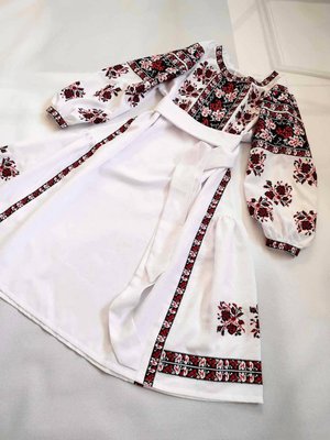 Жіноча вишита сукня A.L. Орнелла білий 56781 (38) 56781 фото
