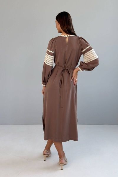 Жіноча сукня N.K. мокко 3728-с02 (L) 3728-с02 фото