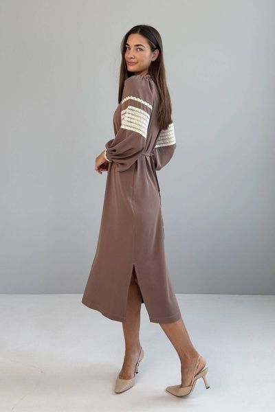 Жіноча сукня N.K. мокко 3728-с02 (L) 3728-с02 фото