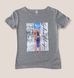 Жіноча Футболка HAZARD Дівчина Fashion сірий 2211 розпродаж (S (44))